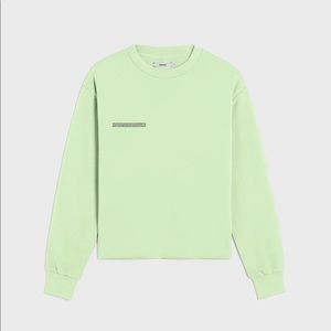 PANGAIA Moss Green Crop Sweatshirt *Worn ONCE* *SOLD OUT ON WEBSITE*